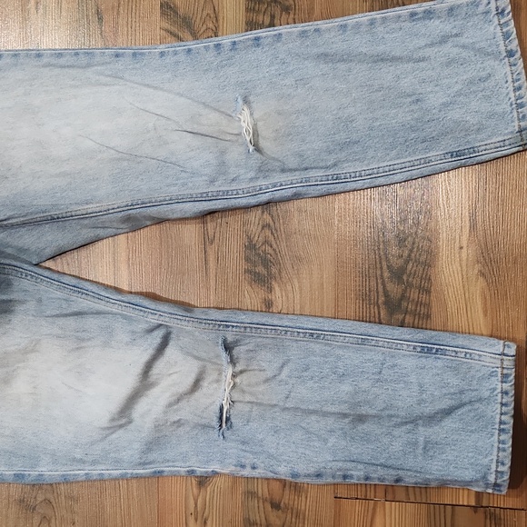 Everlane Curvy 90s Cheeky Straight Jean‎ Organic Cotton Light Wash Rigid Size 26 - Picture 3 of 10